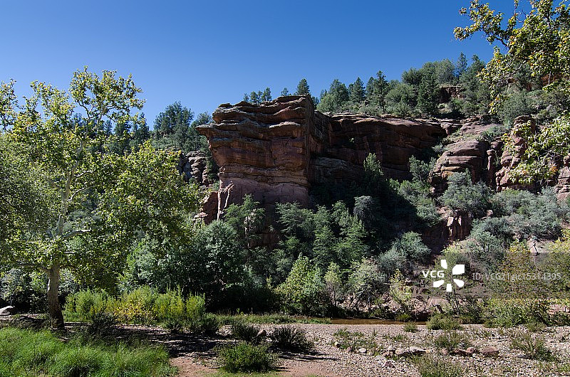 红色的石头图片素材