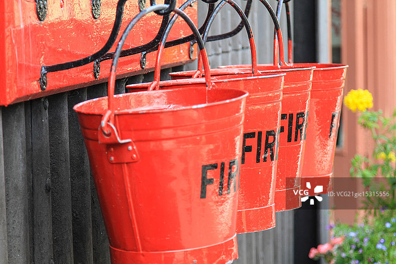 发生火灾时图片素材