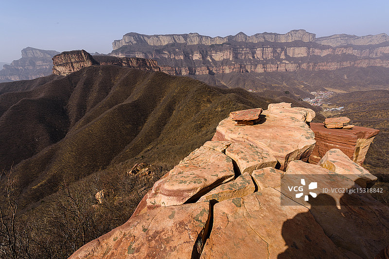 嶂石岩地貌图片素材