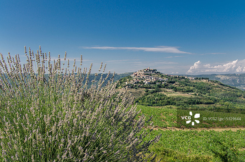 伊斯特拉半岛的莫托文图片素材