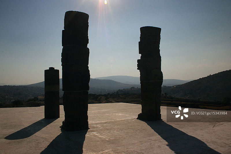 图拉的阿特兰特斯雕像-伊达尔戈图片素材