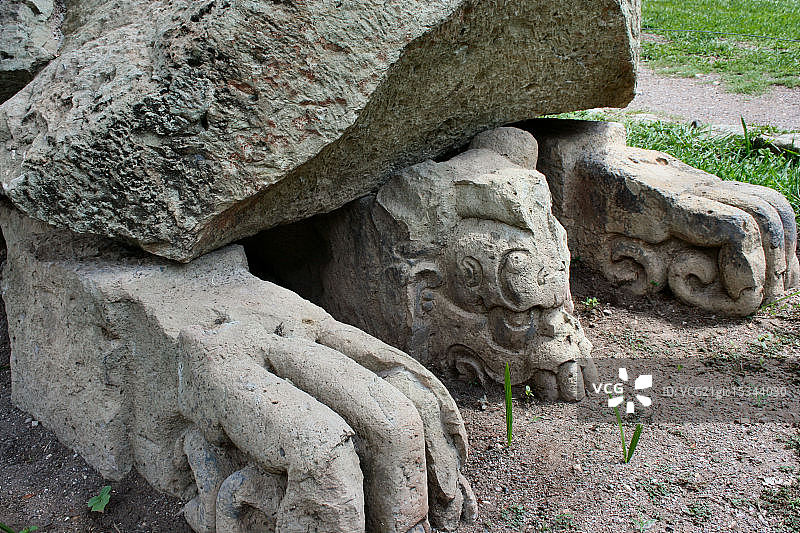 玛雅遗址科潘图片素材