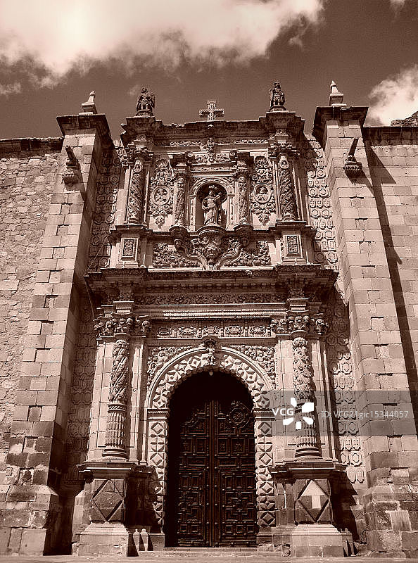 墨西哥萨卡特卡斯大教堂图片素材