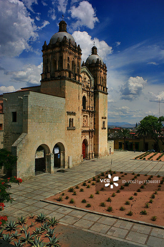 圣多明各主教座堂 - 瓦哈卡，墨西哥图片素材