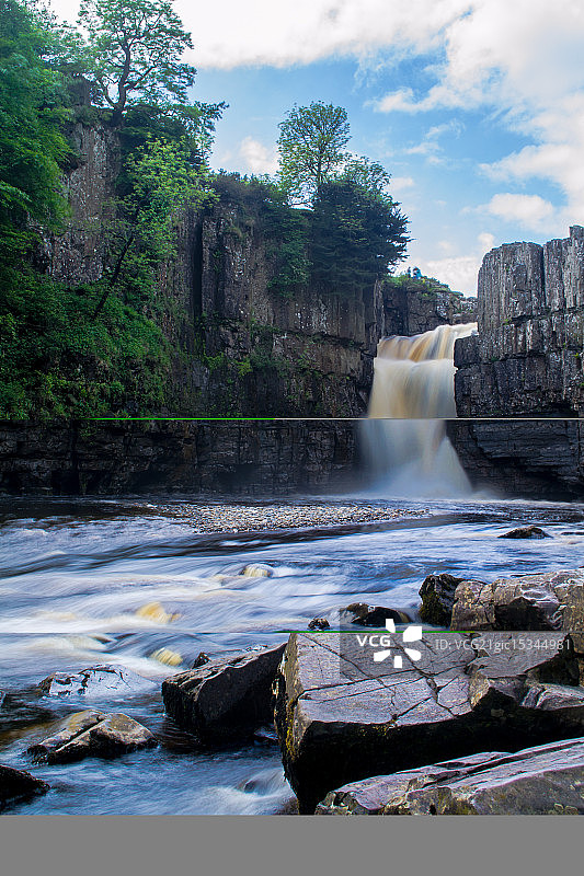 高福斯瀑布图片素材