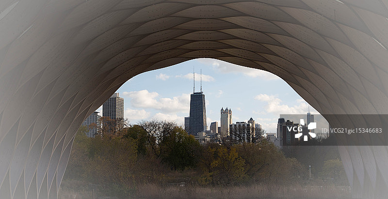 芝加哥林肯公园图片素材