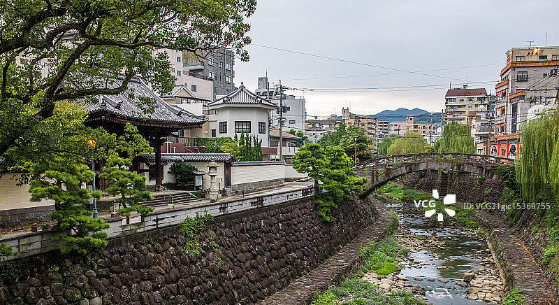 长崎中岛川图片素材