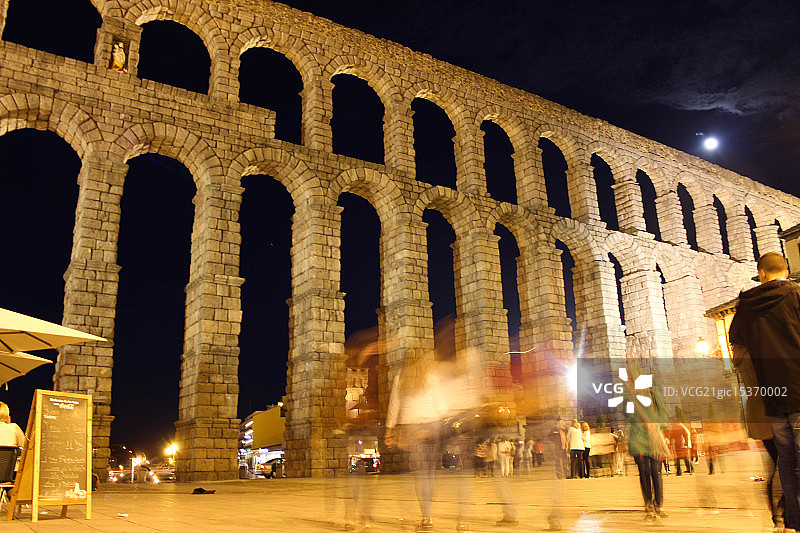 塞哥维亚输水道图片素材
