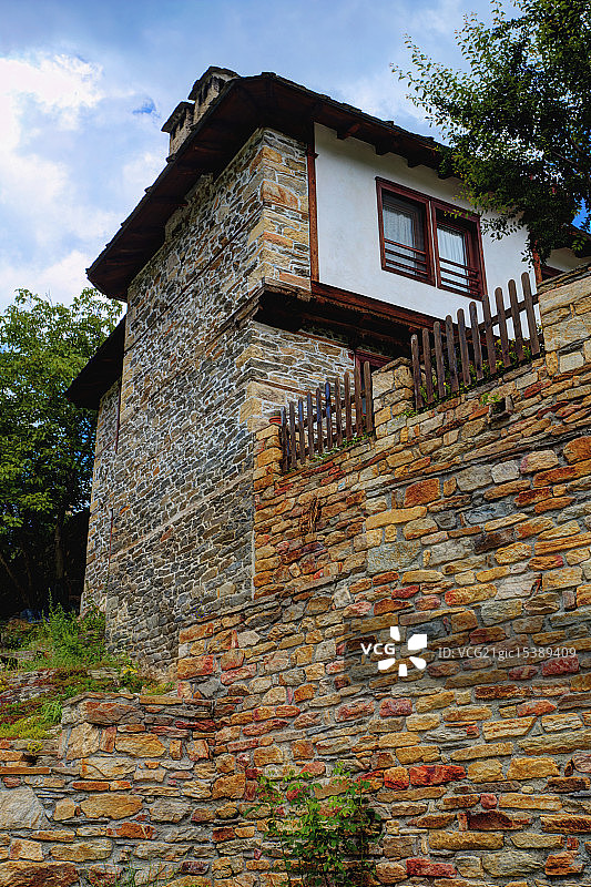 时尚石屋图片素材