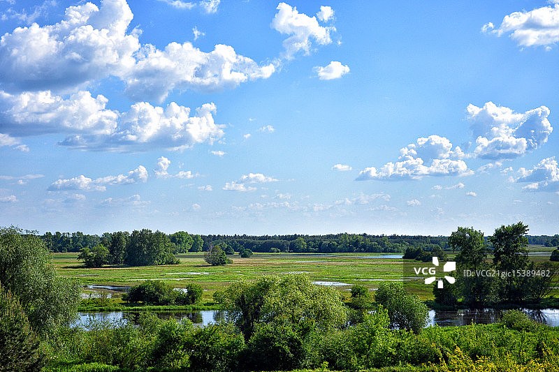 洪泛区图片素材