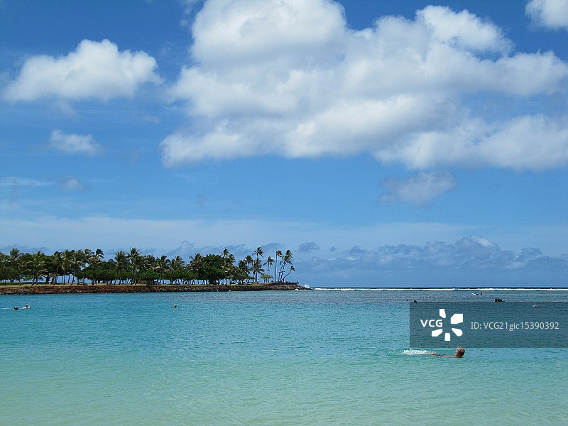 天堂海滩图片素材