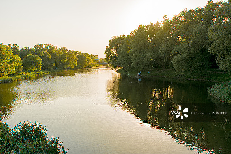 傍晚的别尔哥罗德图片素材