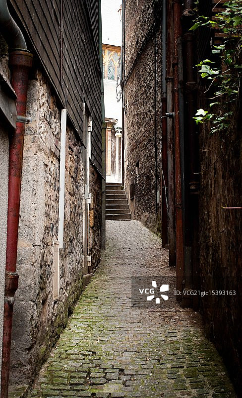 翁弗勒尔，诺曼底图片素材