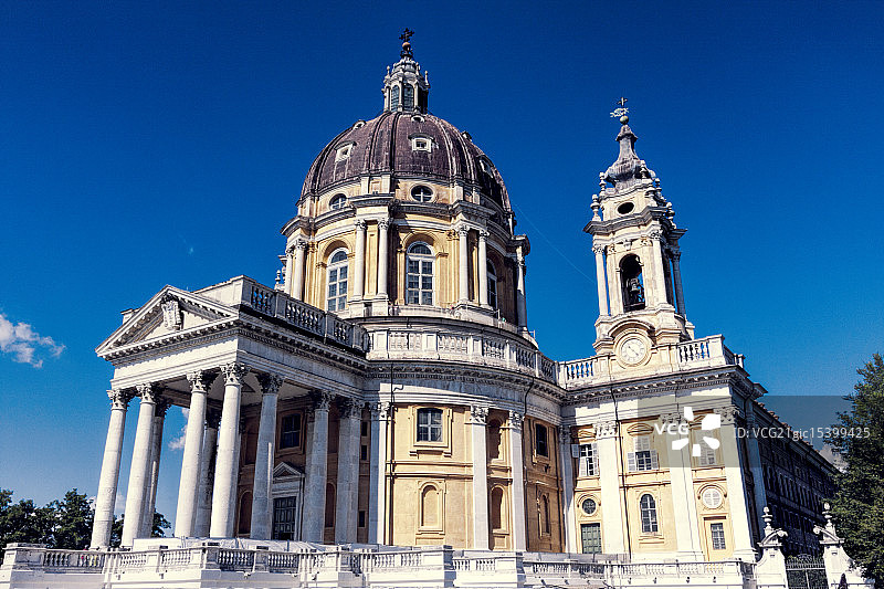 苏佩尔加圣殿 - 都灵 - 意大利图片素材