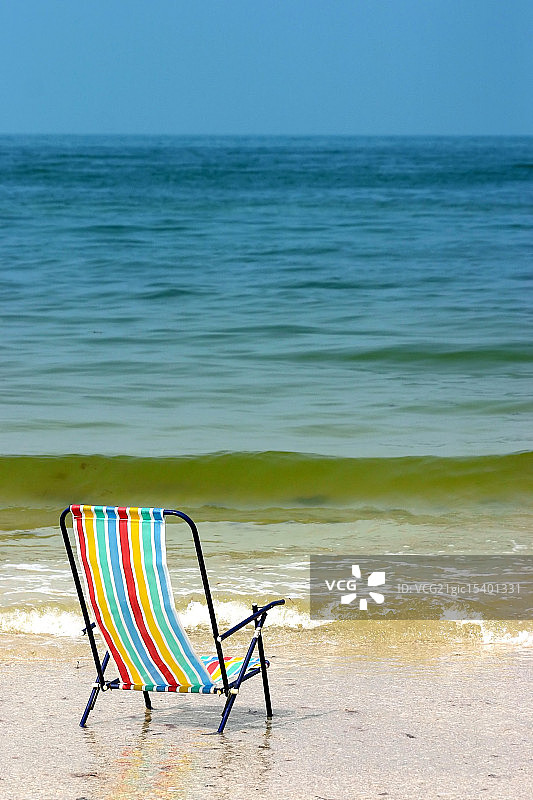 沙滩椅图片素材