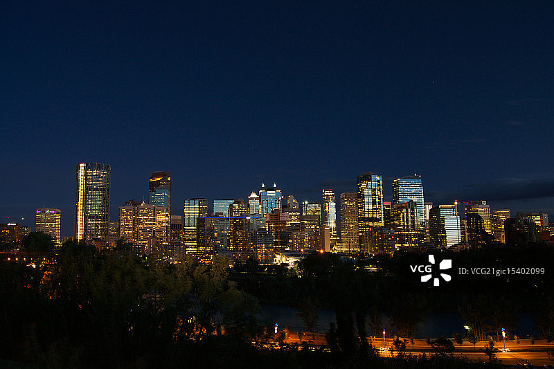 卡尔加里市中心图片素材