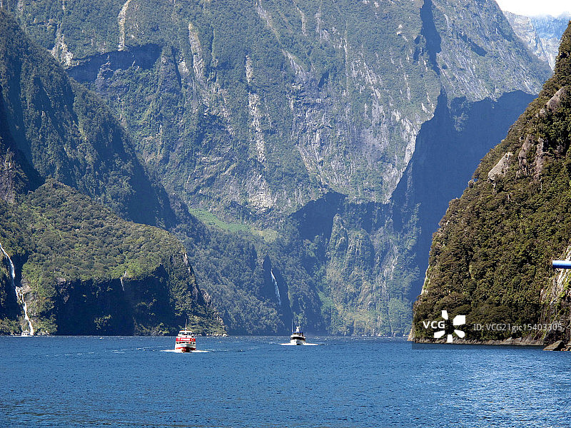 新西兰米尔福德峡湾图片素材