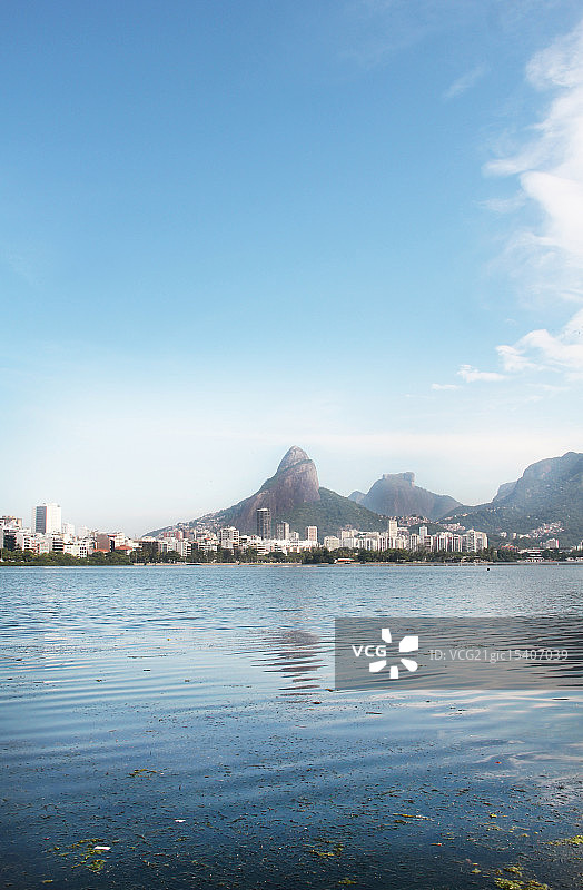 巴西里约热内卢的罗德里戈·德·弗雷塔斯泻湖图片素材