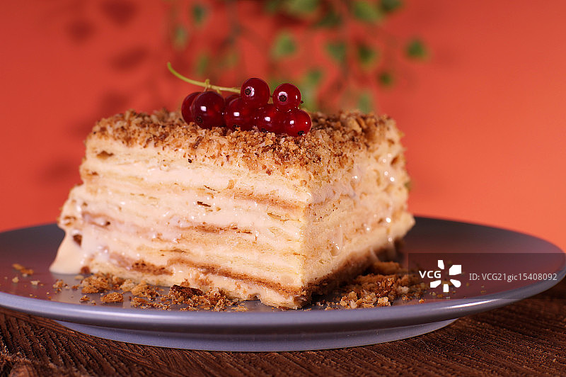 拿破仑蛋糕图片素材