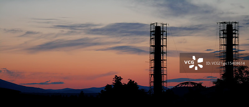 莫斯科的日出图片素材