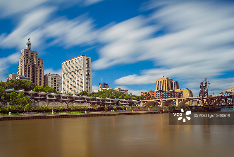 圣保罗长时间曝光摄影图片素材