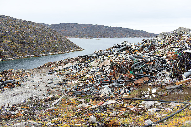 格陵兰垃圾处理场图片素材