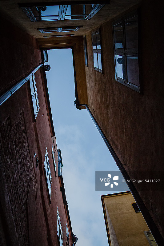 迷失在古镇中图片素材