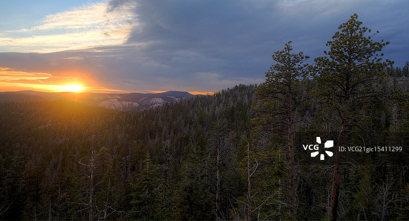 布莱斯日落图片素材