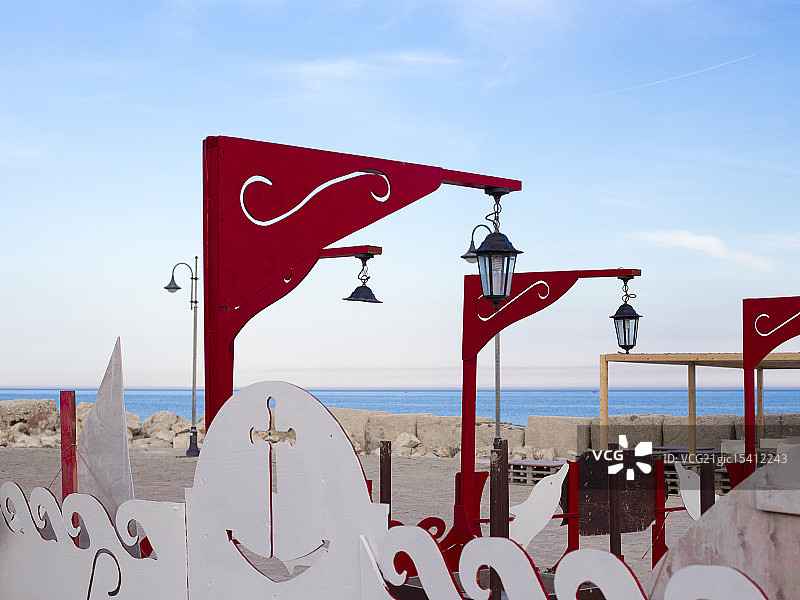 西西里小木屋图片素材