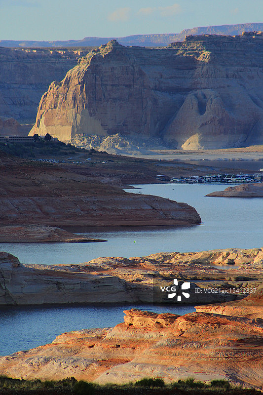鲍威尔湖图片素材