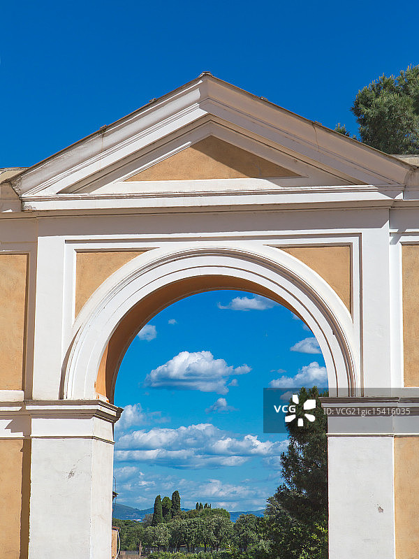 罗马拱门图片素材