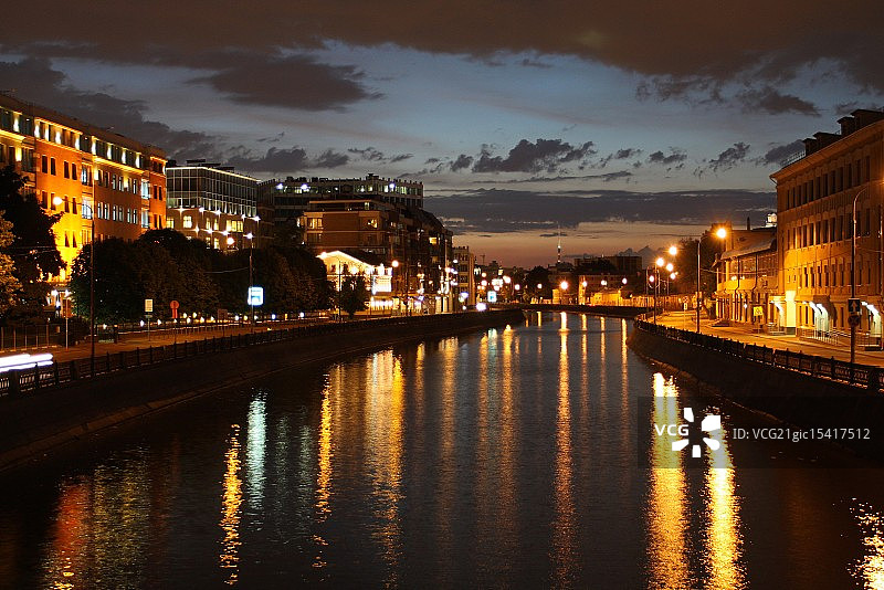 莫斯科河图片素材