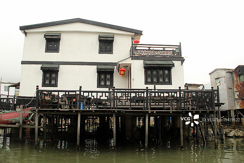 中国香港大澳图片素材