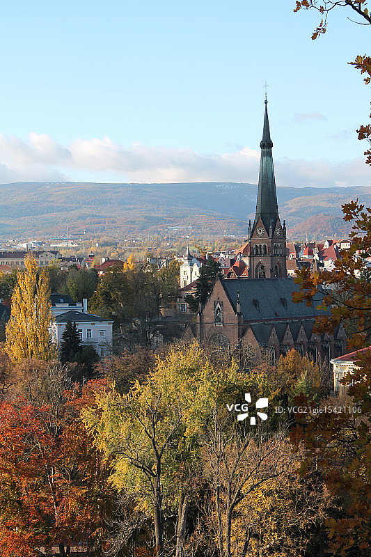 秋季的一天图片素材