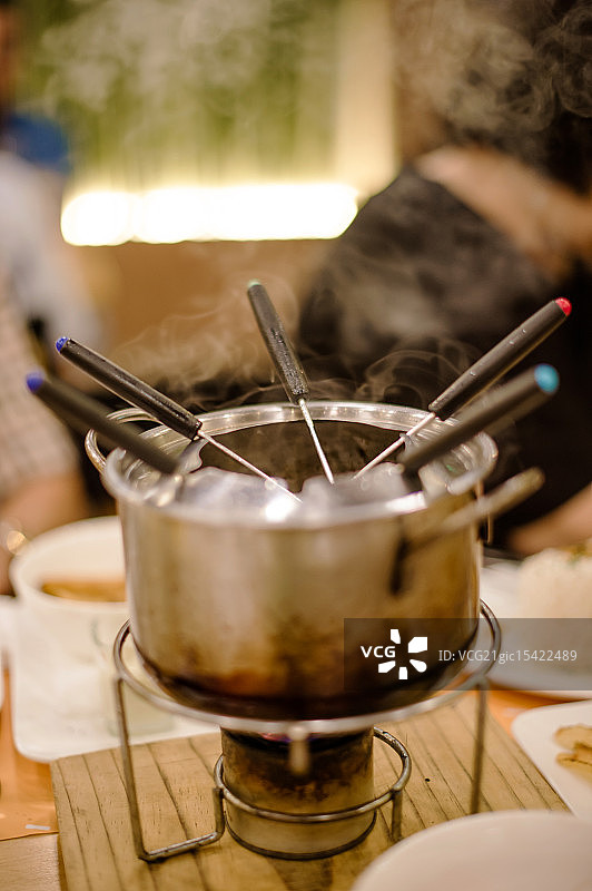 烹饪火锅图片素材