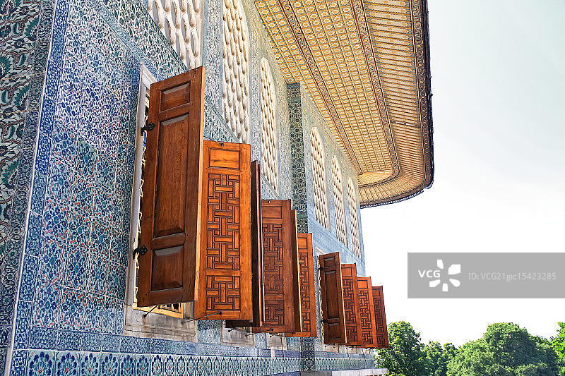 托普卡帕宫，伊斯坦布尔图片素材