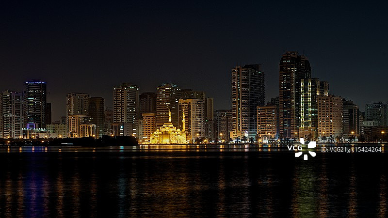 沙迦的清真寺图片素材