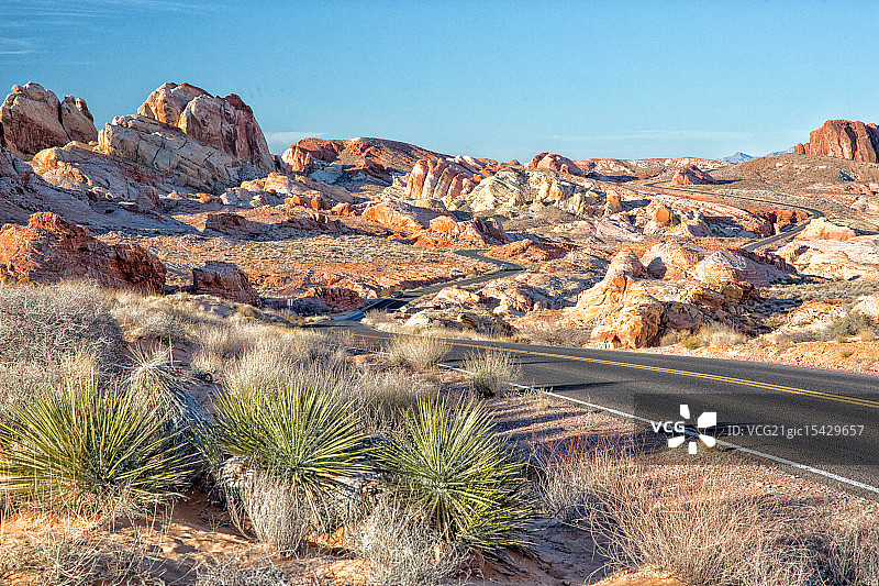 火谷州立公园，内华达州图片素材
