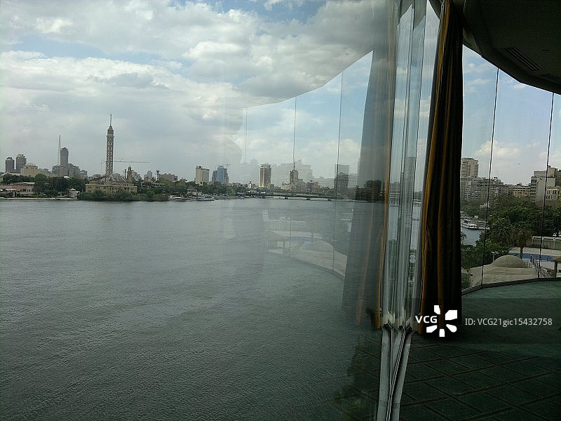 从大酒店窗口看到的开罗图片素材