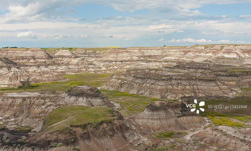 马蹄峡谷，艾伯塔省图片素材