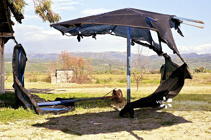 海滩遮阳伞图片素材