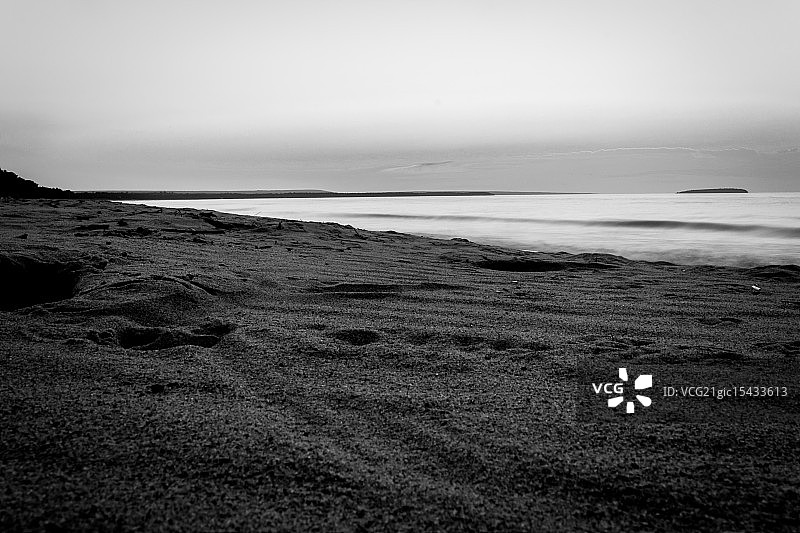 苏必利尔湖的黄昏图片素材