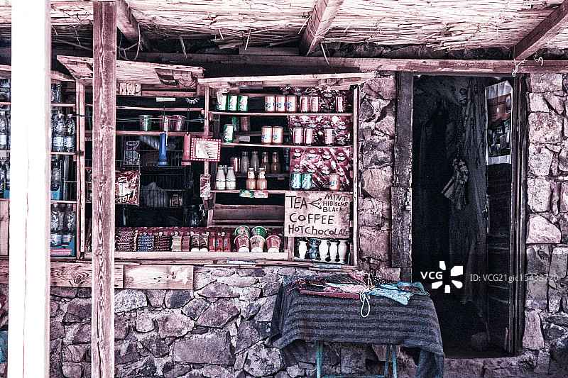 温馨售货亭图片素材