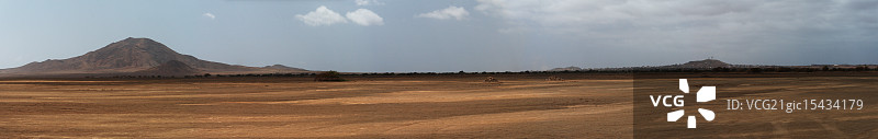 沙漠火山图片素材