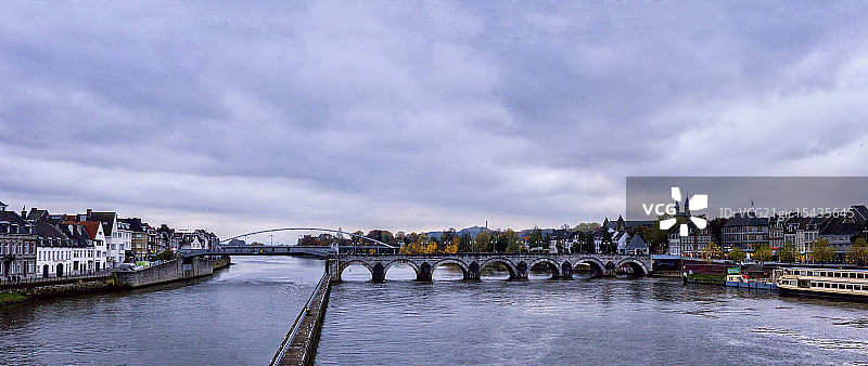 马斯特里赫特全景图片素材