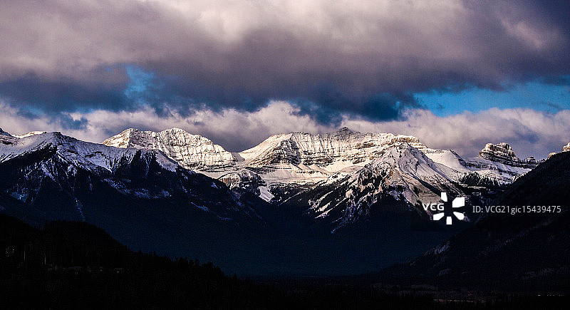 班夫落基山脉图片素材