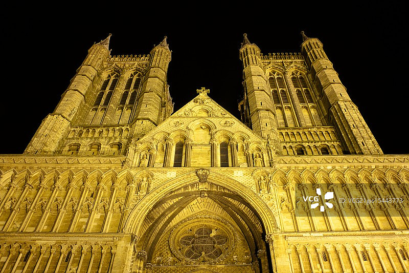 林肯大教堂图片素材