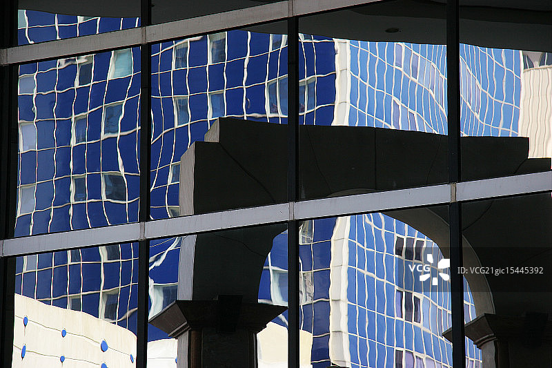 坦帕市倒影图片素材