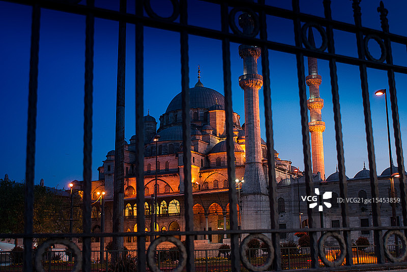 伊斯坦布尔新清真寺图片素材