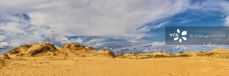 奥列什基沙滩，赫尔松图片素材